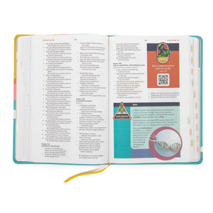 CSB Explorer Bible for Kids, Hello Sunshine LeatherTouch, Indexed - Bulk Case of 12