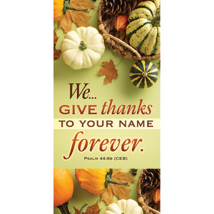 Offering Envelope - Thanksgiving - We Give Thanks (Pack of 100) Offering Envelope - Thanksgiving - We Give Thanks (Pack of 100)