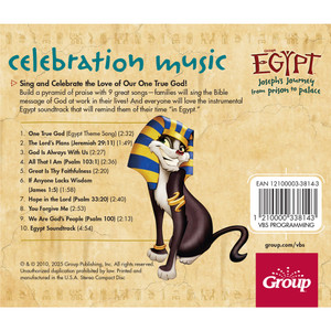 Celebration Take-Home Music CD - Student Resource - Egypt VBS 2025
