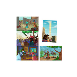 Bible Story Poster Pack - Road Trip VBS 2025 by Cokesbury Bible Story Poster Pack - Road Trip VBS 2025 by Cokesbury