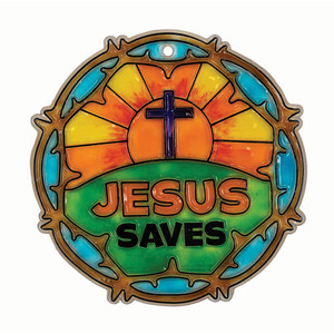 Jesus Saves Suncatcher Craft (Pack of 12) - Epic Australian Adventure by CPH Jesus Saves Suncatcher Craft (Pack of 12) - Epic Australian Adventure by CPH