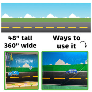 Wall Background - Road Trip VBS 2025 by Cokesbury