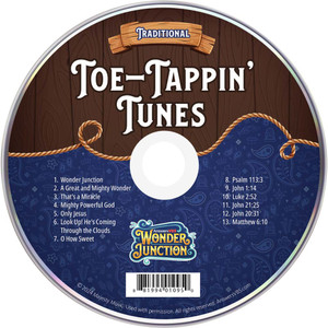 Traditional Student Music Audio CD (includes memory verse music) (Pack of 10) - Wonder Junction VBS 2025 by Answers Traditional Student Music Audio CD (includes memory verse music) (Pack of 10) - Wonder Junction VBS 2025 by Answers