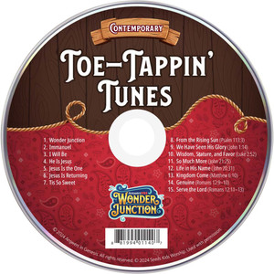 Contemporary Student Music Audio CD (includes memory verse music) (Pack of 10) - Wonder Junction VBS 2025 by Answers Contemporary Student Music Audio CD (includes memory verse music) (Pack of 10) - Wonder Junction VBS 2025 by Answers