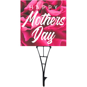 Mother's Day - Yard Signs - Happy Mother's Day - 24x24 Printed