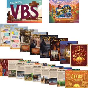 Decoration Poster Set  (Pack of 20) - Wonder Junction VBS 2025 by Answers