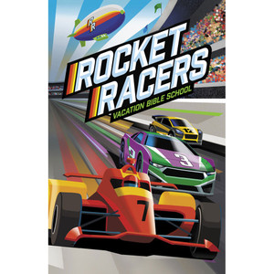 Theme Bulletin Covers - Rocket Racers VBS 2025 by RBP Theme Bulletin Covers - Rocket Racers VBS 2025 by RBP