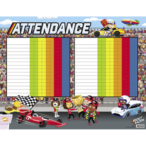 Attendance Chart - Rocket Racers VBS 2025 by RBP Attendance Chart - Rocket Racers VBS 2025 by RBP