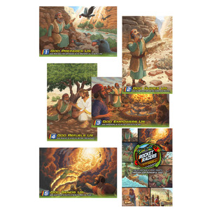 Lesson Posters - Rocket Racers VBS 2025 by RBP Lesson Posters - Rocket Racers VBS 2025 by RBP