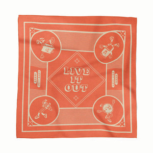 Bandanas - Pack of 12 - Live it Out VBS 2025 by Orange Bandanas - Pack of 12 - Live it Out VBS 2025 by Orange