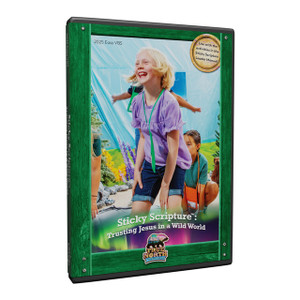 Spanish Sticky Scripture: Trusting Jesus in a Wild World DVD - True North VBS 2025 by Group