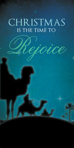Church Banner - Christmas - Christmas Is The Time To Rejoice Church Banner - Christmas - Christmas Is The Time To Rejoice
