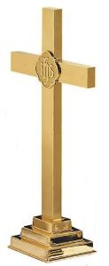 Brass Altar Cross 18" Brass Altar Cross 18"
