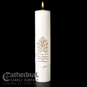 Pontifical Candle (3 x 14) (INDIVIDUAL PIECE) Pontifical Candle (3 x 14) (INDIVIDUAL PIECE)