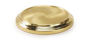 Stacking Bread Plate Base - Solid Brass by Artistic Stacking Bread Plate Base - Solid Brass by Artistic