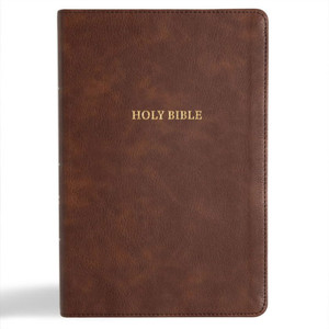 CSB Grace Bible, Study (LeatherTouch, Brown) - Concordia Supply