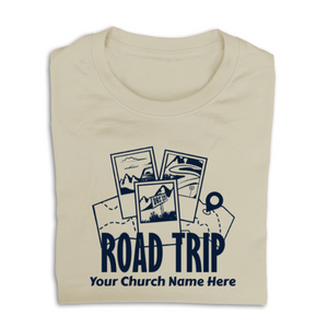 Easy Custom VBS T-Shirt - One Color Design - Road Trip VBS - VROA021