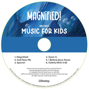 Music for Kids CD Pkg 50 - Magnified! VBS 2025 by Lifeway Music for Kids CD Pkg 50 - Magnified! VBS 2025 by Lifeway