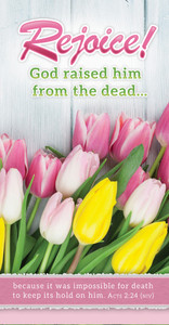 Offering Envelope - Easter - Acts 2:24 - Rejoice! - KJV - Pack of 100 Offering Envelope - Easter - Acts 2:24 - Rejoice! - KJV - Pack of 100