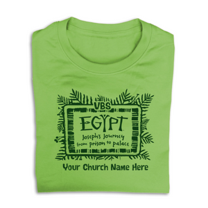 Easy Custom VBS T-Shirt - One Color Design - Egypt VBS - VEGY061