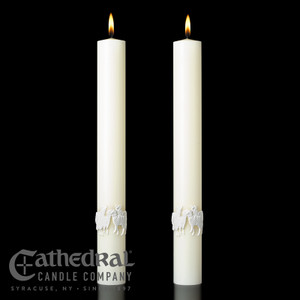 Good Shepherd - Complementing Altar Candle (Pack of 2) by Cathedral Candles Good Shepherd - Complementing Altar Candle (Pack of 2) by Cathedral Candles
