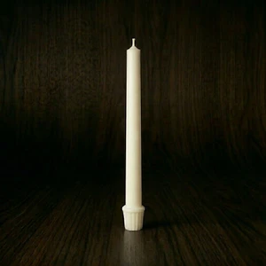 Stearic Candle 7/8" x 12-3/4" Self Fit (24) - Emkay