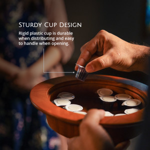 TrueVine Elements Cup - Prefilled Communion Cup Juice and Wafer Set (Box of 600) TrueVine Elements Cup - Prefilled Communion Cup Juice and Wafer Set (Box of 600)