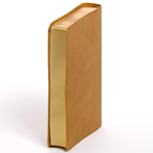 KJV Personal Size Giant Print Bible, Giant Print (LeatherTouch, Camel) - Bulk Case of 16