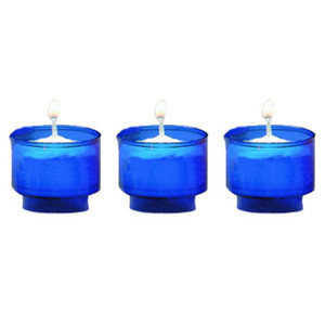 4-Hour Votive Candle (Blue, Case of 288) 4-Hour Votive Candle (Blue, Case of 288)