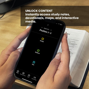 NLT Compact GP Bible, Filament Enabled Edition  - Black LeatherLike Indexed