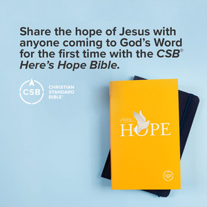 CSB Here's Hope Bible, Trade Paper
