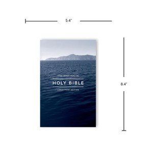 KJV Outreach Bible, Large Print (Paperback) - Bulk Case of 36