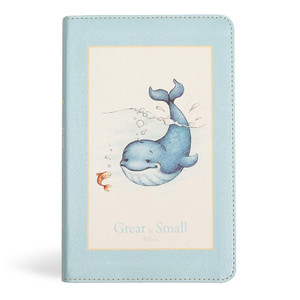 KJV Great and Small Bible, Children (LeatherTouch, Baby Blue) - Bulk Case of 24