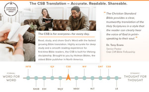 CSB Men's Daily Bible (Hardcover) - Bulk Case of 12