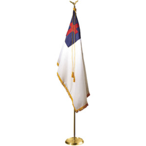 Christian Flag - 3' x 5' Flag w/ Accessories Christian Flag - 3' x 5' Flag w/ Accessories