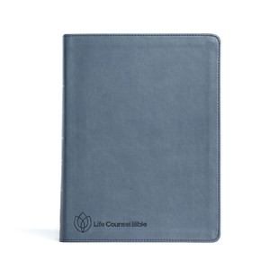 CSB LIFE COUNSEL BIBLE, SLATE BLUE LT CSB LIFE COUNSEL BIBLE, SLATE BLUE LT