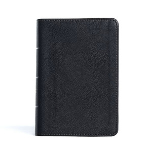 CSB Large Print Compact Reference Bible (LeatherTouch, Black) - Bulk Case of 24