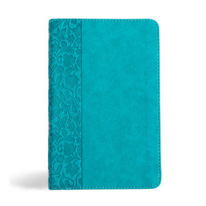 NASB PER SIZE BIBLE, TEAL LT
