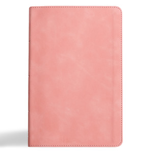CSB THINLINE BIBLE, BLUSH SUEDESOFT LT CSB THINLINE BIBLE, BLUSH SUEDESOFT LT