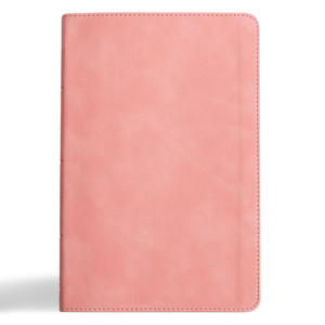 CSB Thinline Bible (LeatherTouch, Blush Pink) - Bulk Case of 24