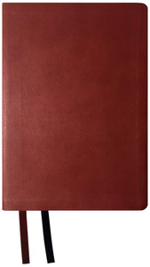 NASB 2020 Giant Print Text Bible, Maroon Leathertex Indexed - Bulk Case of 8