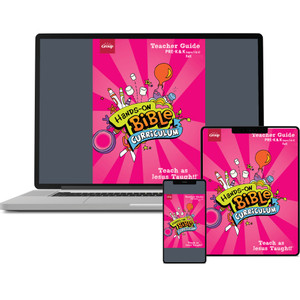 Hands-On Bible Curriculum Pre-K&K: Teacher Guide Download - Fall 2025
