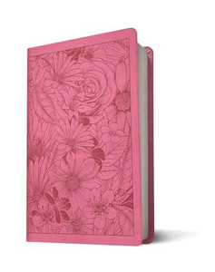 NLT Premium Value Large Print Thinline Bible (Filament Enabled), Garden Pink LeatherLike - Bulk Case of 24 NLT Premium Value Large Print Thinline Bible (Filament Enabled), Garden Pink LeatherLike - Bulk Case of 24