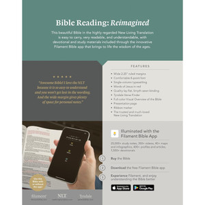 NLT Wide Margin Bible, Indexed (Genuine Leather, Brown) - Bulk Case of 10