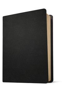 NLT Wide Margin Bible (Filament Enabled), Black Genuine Leather - Bulk Case of 10