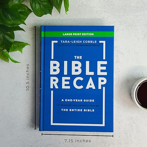 The Bible Recap: A One-Year Guide to Reading and Understanding the Entire Bible, Large Print Edition - Bulk Case of 8