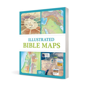 Illustrated Bible Maps - Bulk Case of 32