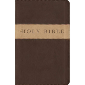 NLT Premium Gift Bible, Filament Enabled (Imitation Leather, Dark Brown/Tan TuTone)