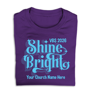 Easy Custom VBS T-Shirt - One Color Design - Illumination Station VBS - VLUM041