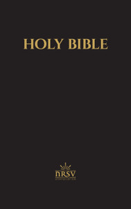 NRSV Updated Edition Pew Bible with Apocrypha, Black (Case of 18)